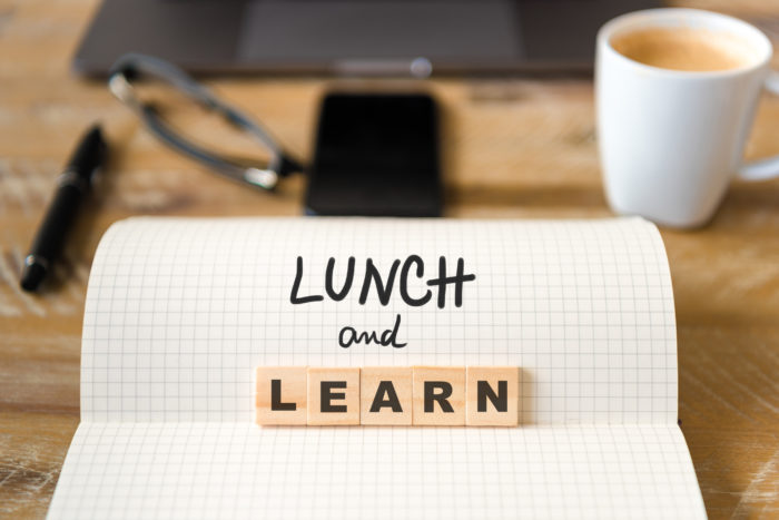 OCT2020: Lunch and Learn CEU courses!